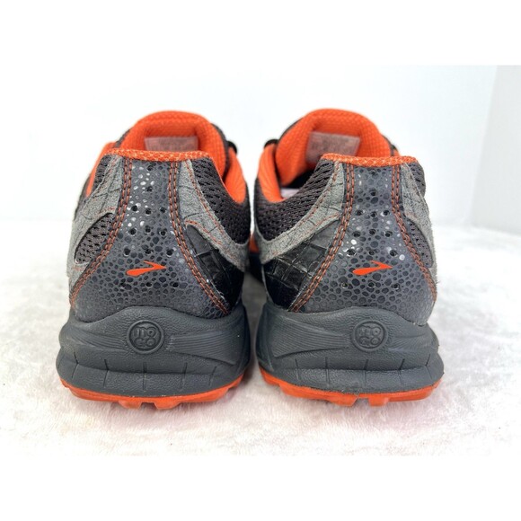 Brooks Cascadia 7 Trail Running Sneaker Shoes Mens 9.5 D Grey Orange 1101151D006 main image 7